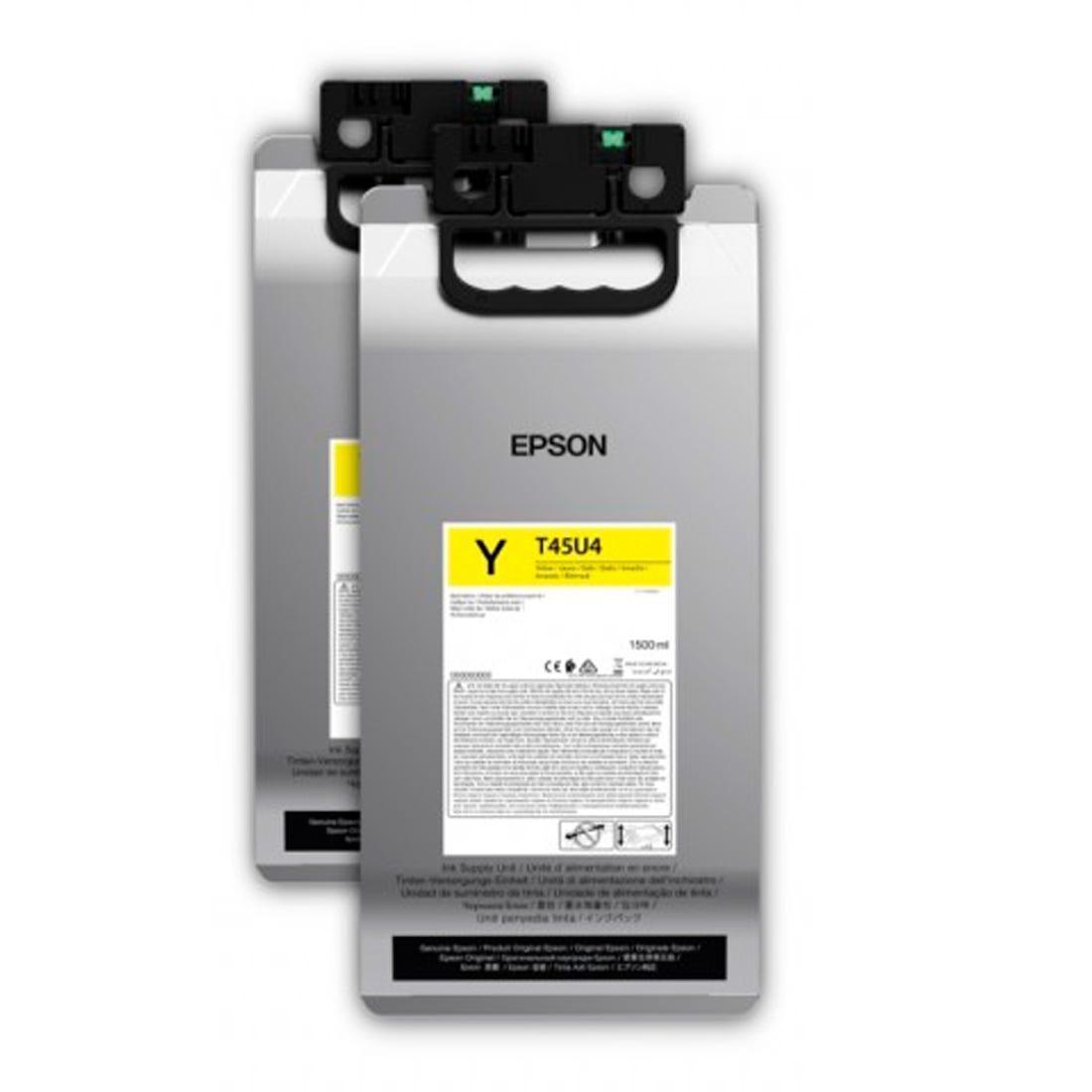 Bolsa de Tinta Epson Amarela T45S R5070L 2x-1.5L - T45S420 - Mega Market