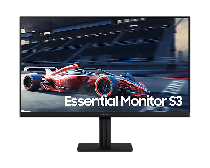 Monitor Samsung Essential S3 24" FHD IPS 100Hz 5ms VGA - LS24D300GALMZD