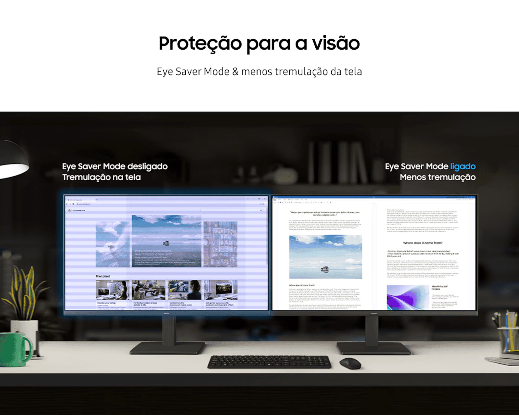 Monitor Gamer Samsung Essential S3 24" FHD IPS 120Hz 5ms - LS24F320GALMZD