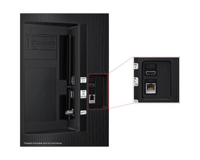 Smart TV Samsung Profissional Full HD 43'' - LS43F6000FGXZD