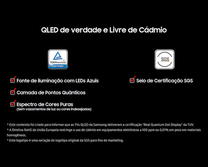 Smart TV Samsung Vision AI QLED Ultra 4K 55" - QN55QEF1AGXZD