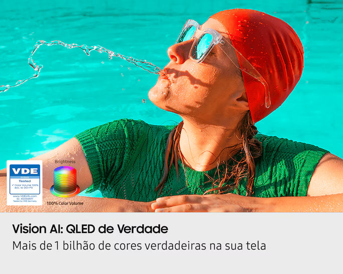 Smart TV Samsung Vision AI QLED Ultra 4K 55" - QN55QEF1AGXZD