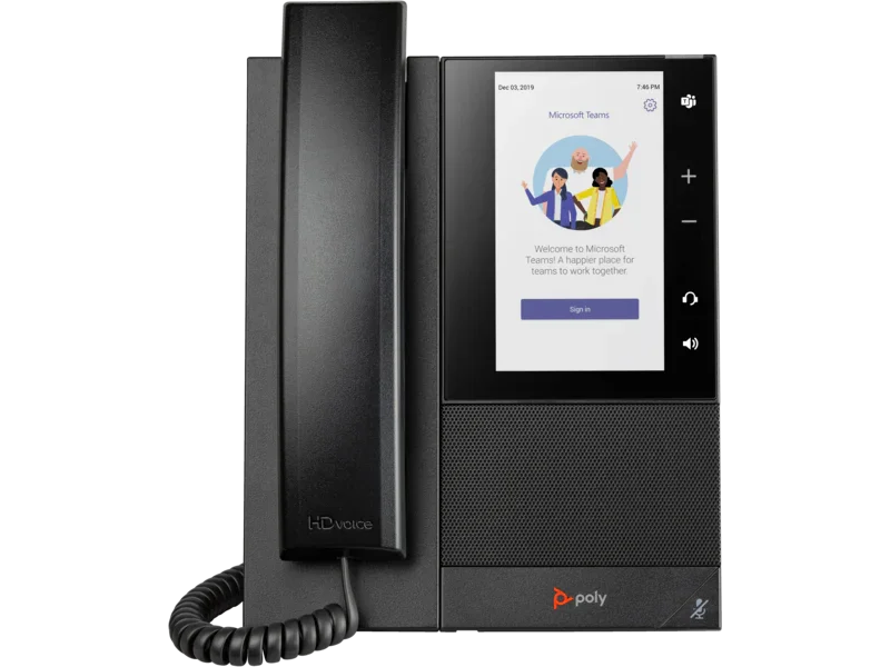 Telefone Multimídia HP Poly CCX 505 PoE Teams - 82Z79AA