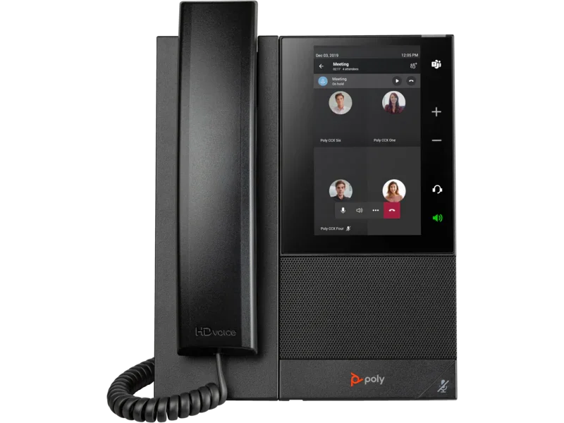 Telefone Multimídia HP Poly CCX 505 PoE Teams - 82Z79AA