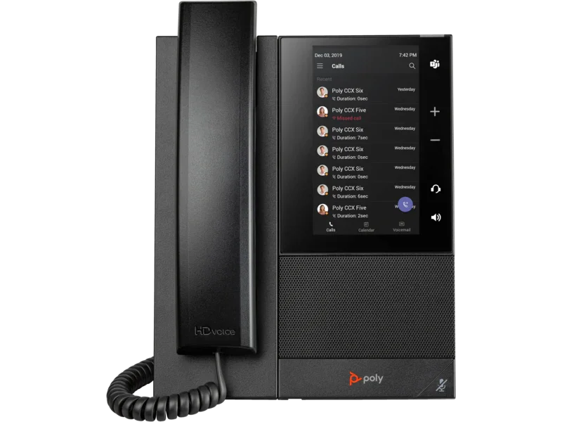 Telefone Multimídia HP Poly CCX 505 PoE Teams - 82Z79AA