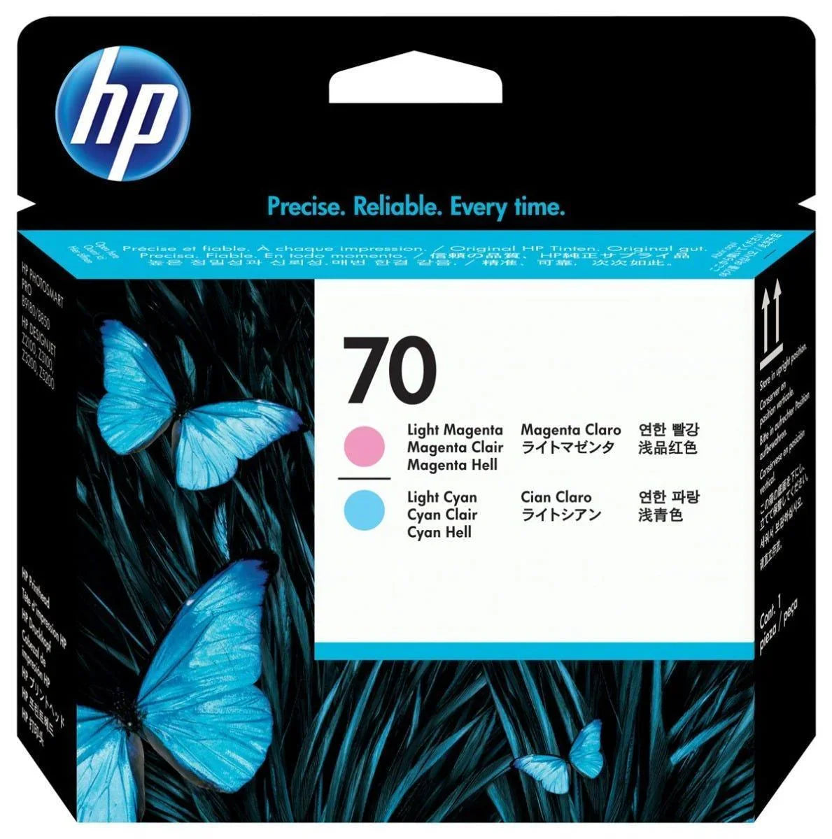 Cabeça de Impressão HP 70 Ciano Cl/Magenta Cl PLUK C9405A - Mega Market