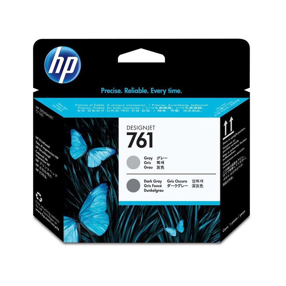 Cabeça de Impressão HP 761 Cinza/Cinza Escuro PLUK CH647A - Mega Market