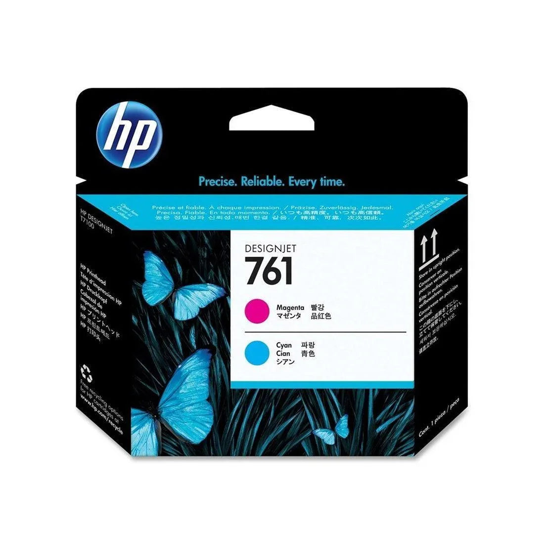 Cabeça de Impressão HP 761 Magenta/Ciano PLUK CH646A - Mega Market