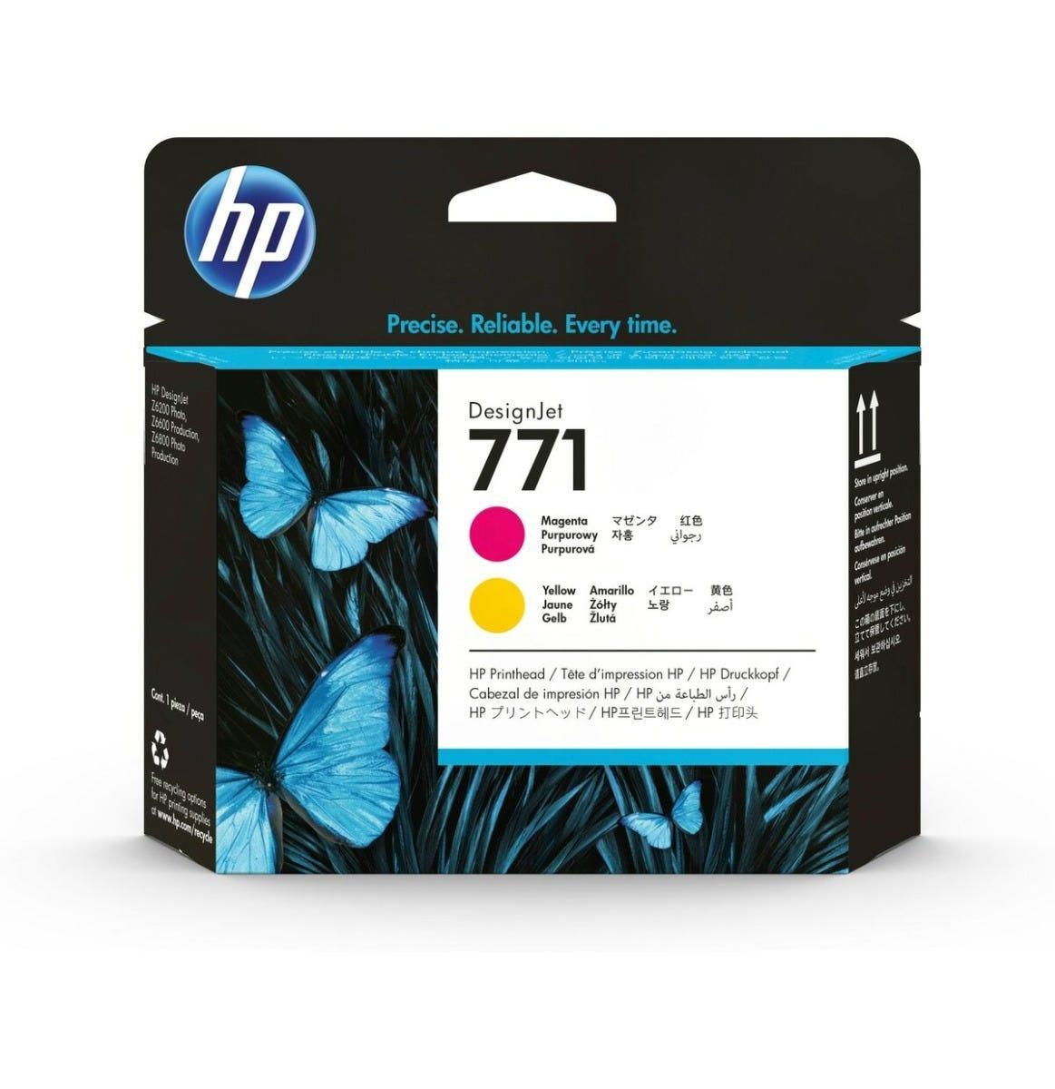 Cabeça de Impressão HP 771A Magenta e Amarelo PLUK CE018A - Mega Market