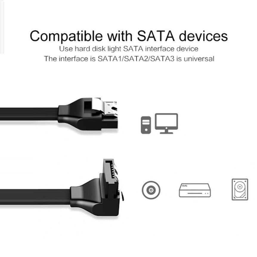 Cabo de Dados SATA 3.0 para Disco Rígido SSD HDD Alta Velocidade - Mega Market