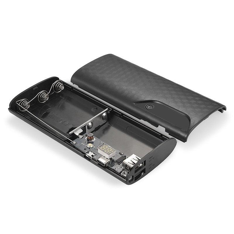 Caixa de Bateria Power Bank PowerBox Tela LCD e Portas USB Dupla - Mega Market
