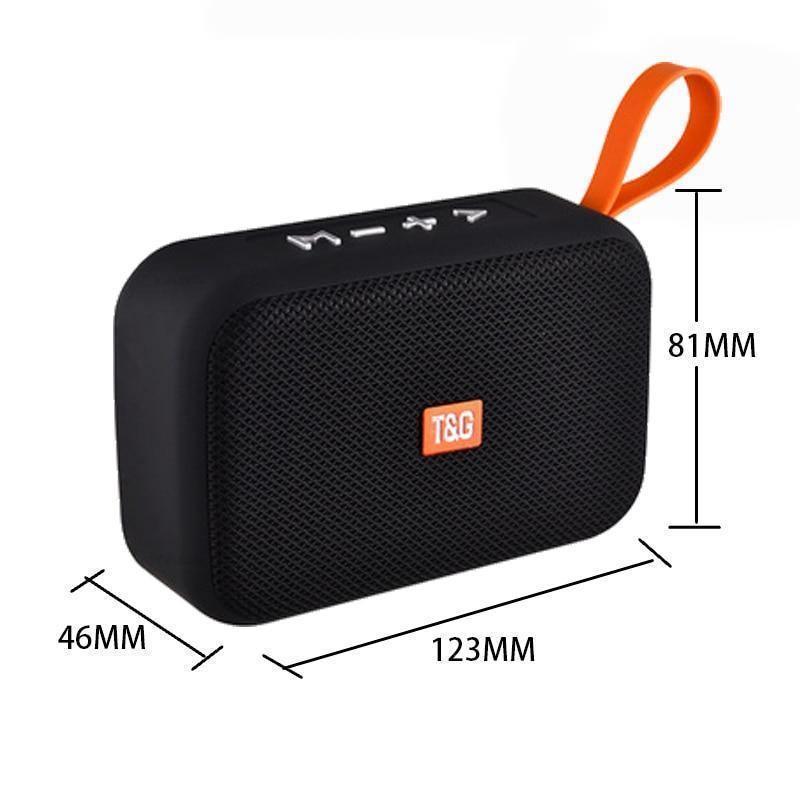 Caixa De Som Portátil Bluetooth T&G Speaker Mini Subwoofer Modelo Tg506 - Mega Market