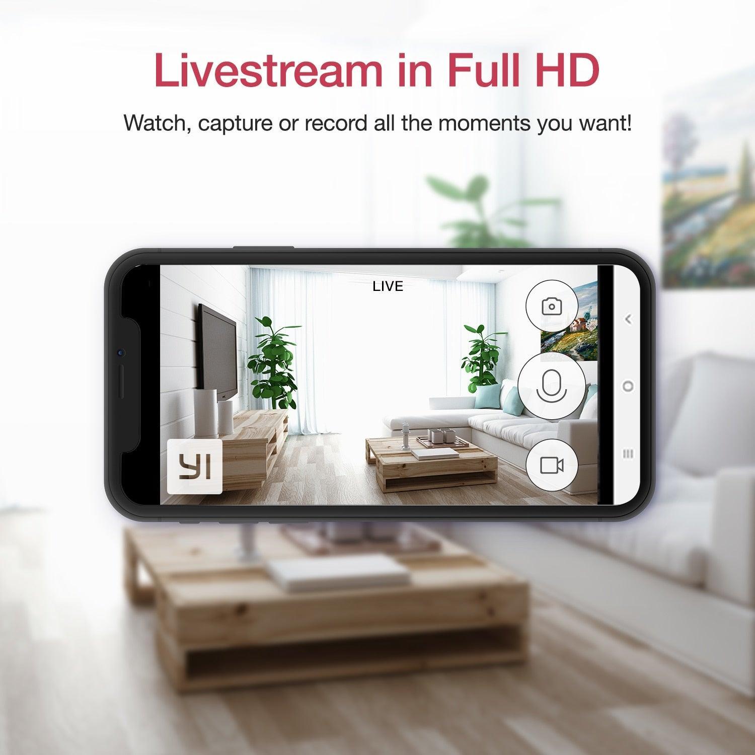 Câmera Inteligente YI 1080p para Ambientes Internos - Mega Market
