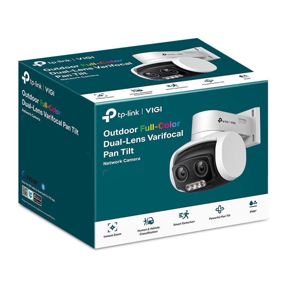 Câmera TP-LINK Pan/Til 4MP Full-Color Lente Dupla - VIGI C540V - Mega Market