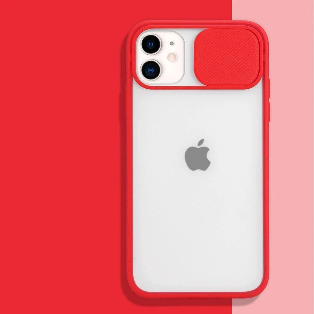 Capa com Protetor de Câmera iPhone ProtekMax® (16 modelos de iPhone) - Mega Market