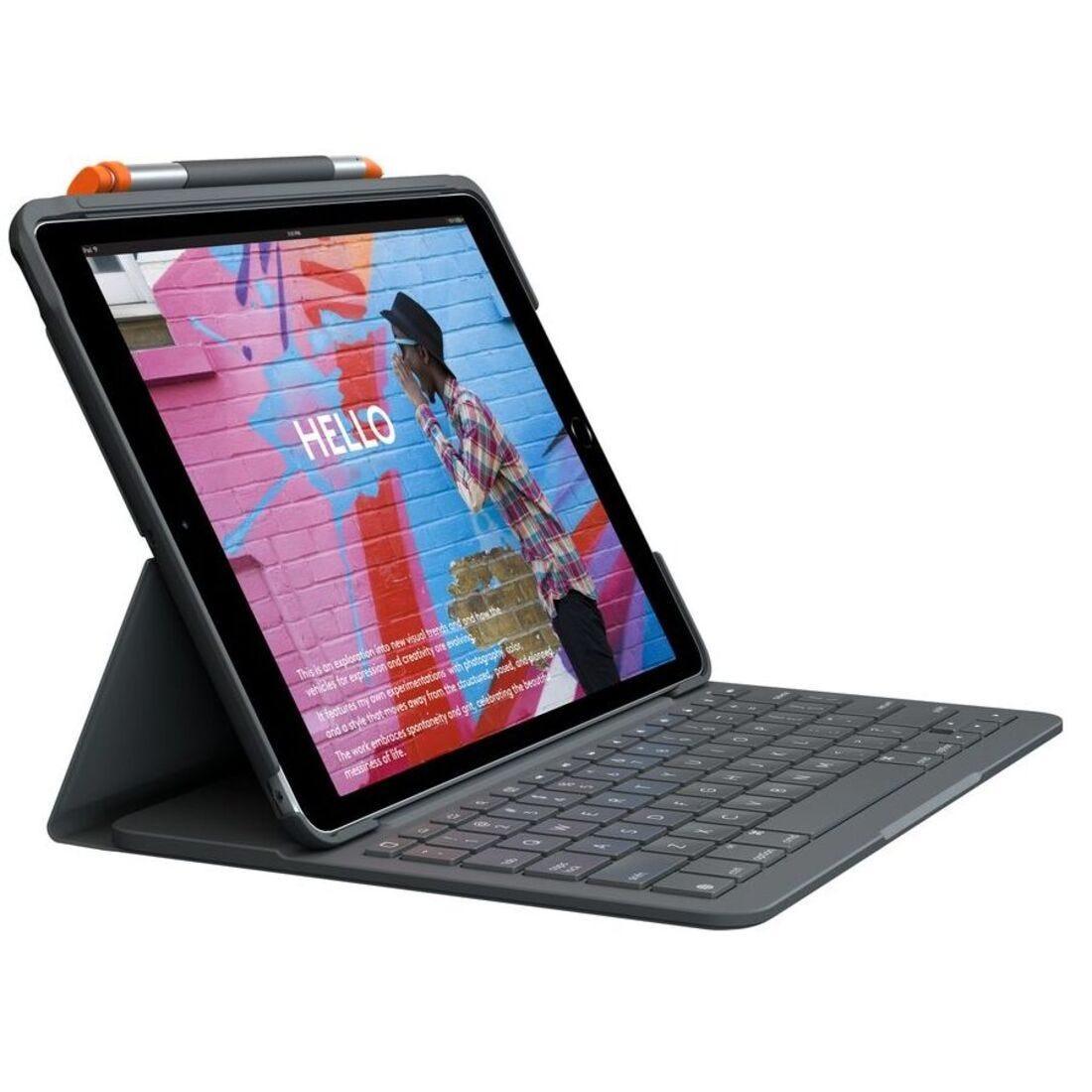 Capa Logitech Slim Folio iPad 7ª geração 920-009473 - Mega Market