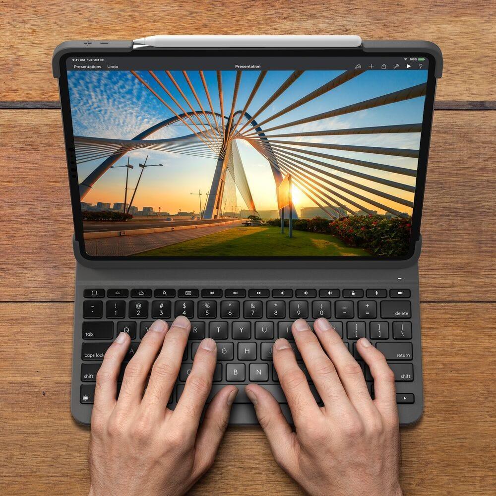 Capa Logitech Slim Folio iPad Pro 12 3ª/4ª geração - 920-009703 - Mega Market