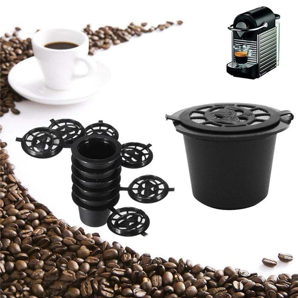 Cápsulas Reutilizáveis de Café Nespresso LATTHO® 6 Unidades - Mega Market