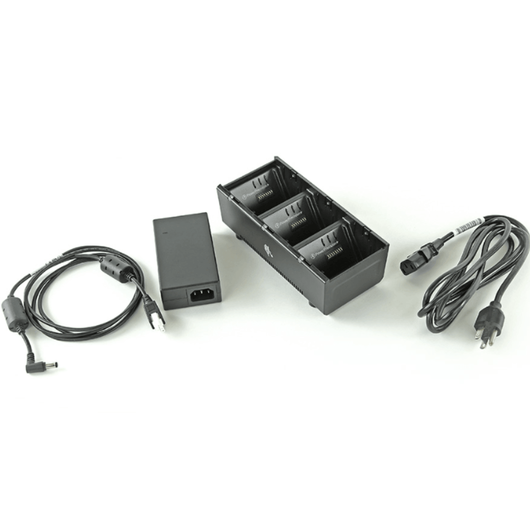 Carregador 3 Baterias Zebra ZQ5/ZQ6 SAC-MPP-3BCHGBR1-01 - Mega Market