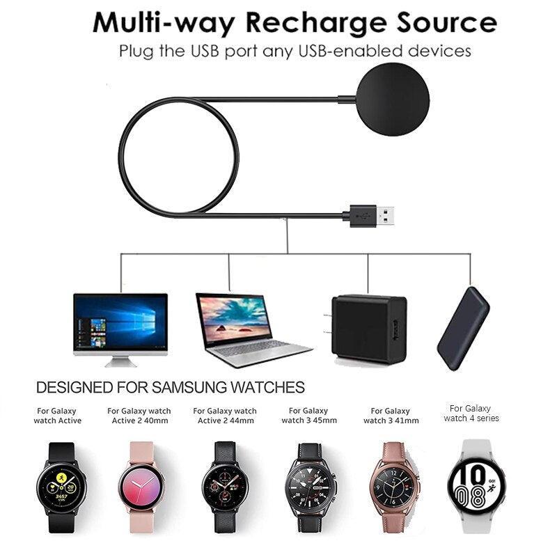 Carregador Magnético USB Samsung Galaxy Watch DriveCharge - Mega Market