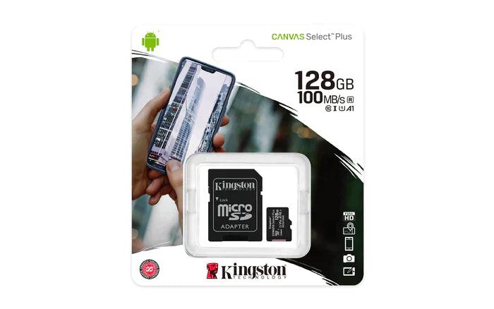Cartão de Memória Kingston 128GB com Adaptador SDCS2/128GBi - Mega Market