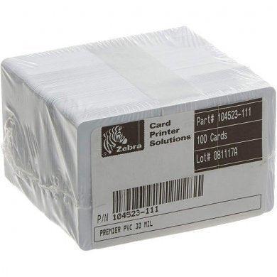 Cartão PVC Branco Zebra 30Mil 104523-111 - Mega Market