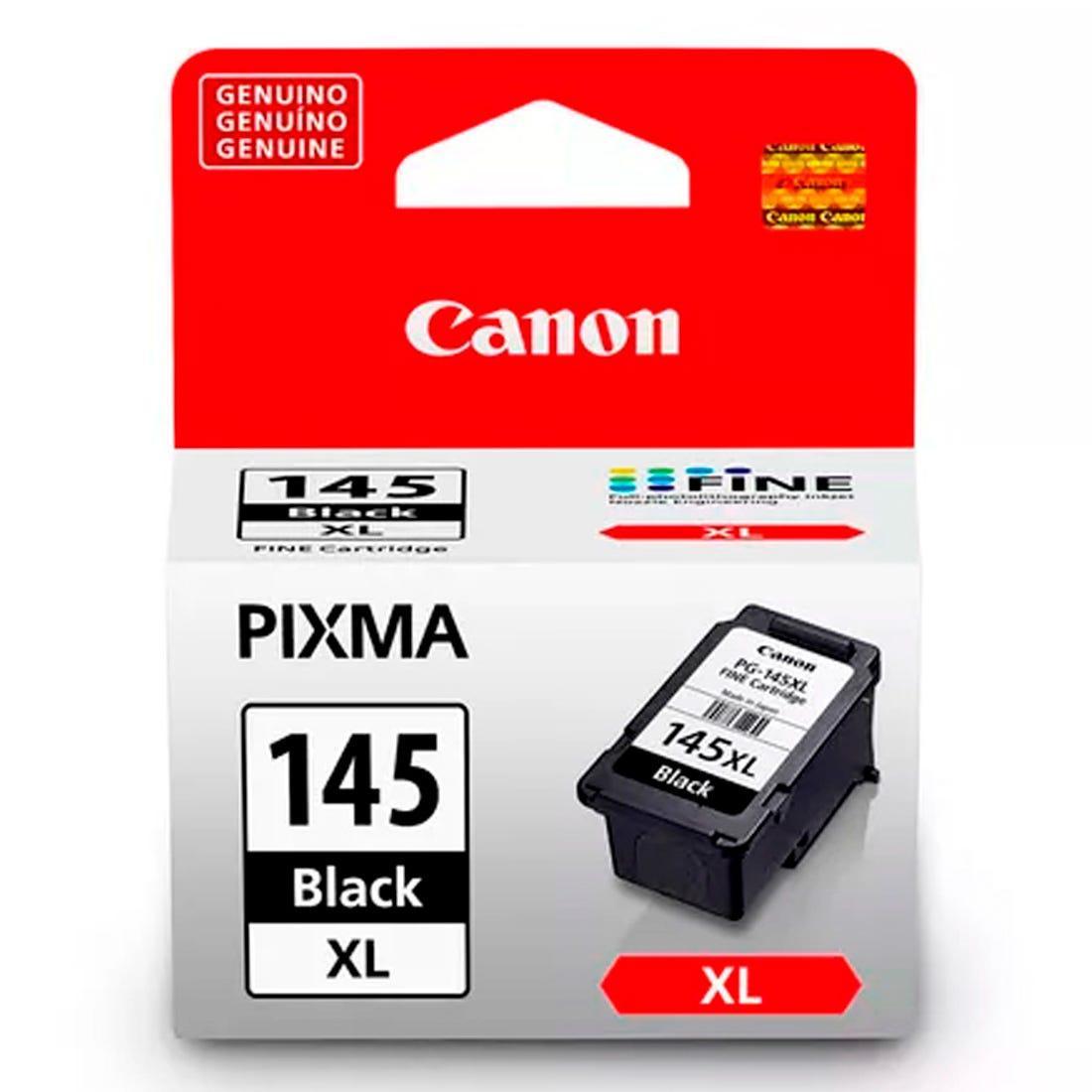 Cartucho de Tinta Canon Preto PG-145 XL 8274B001AA - Mega Market