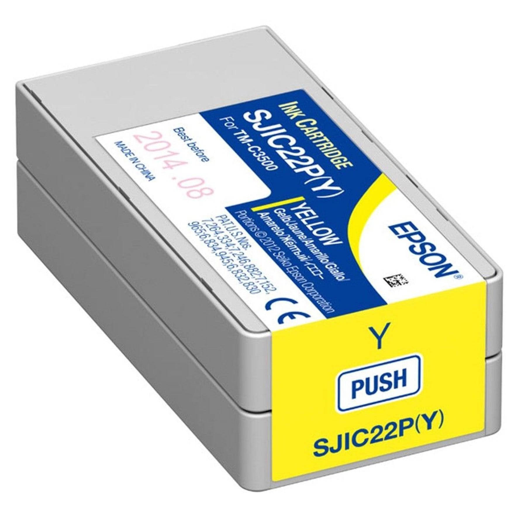 Cartucho de Tinta Epson CW-C3500 Amarelo C33S020583 - Mega Market