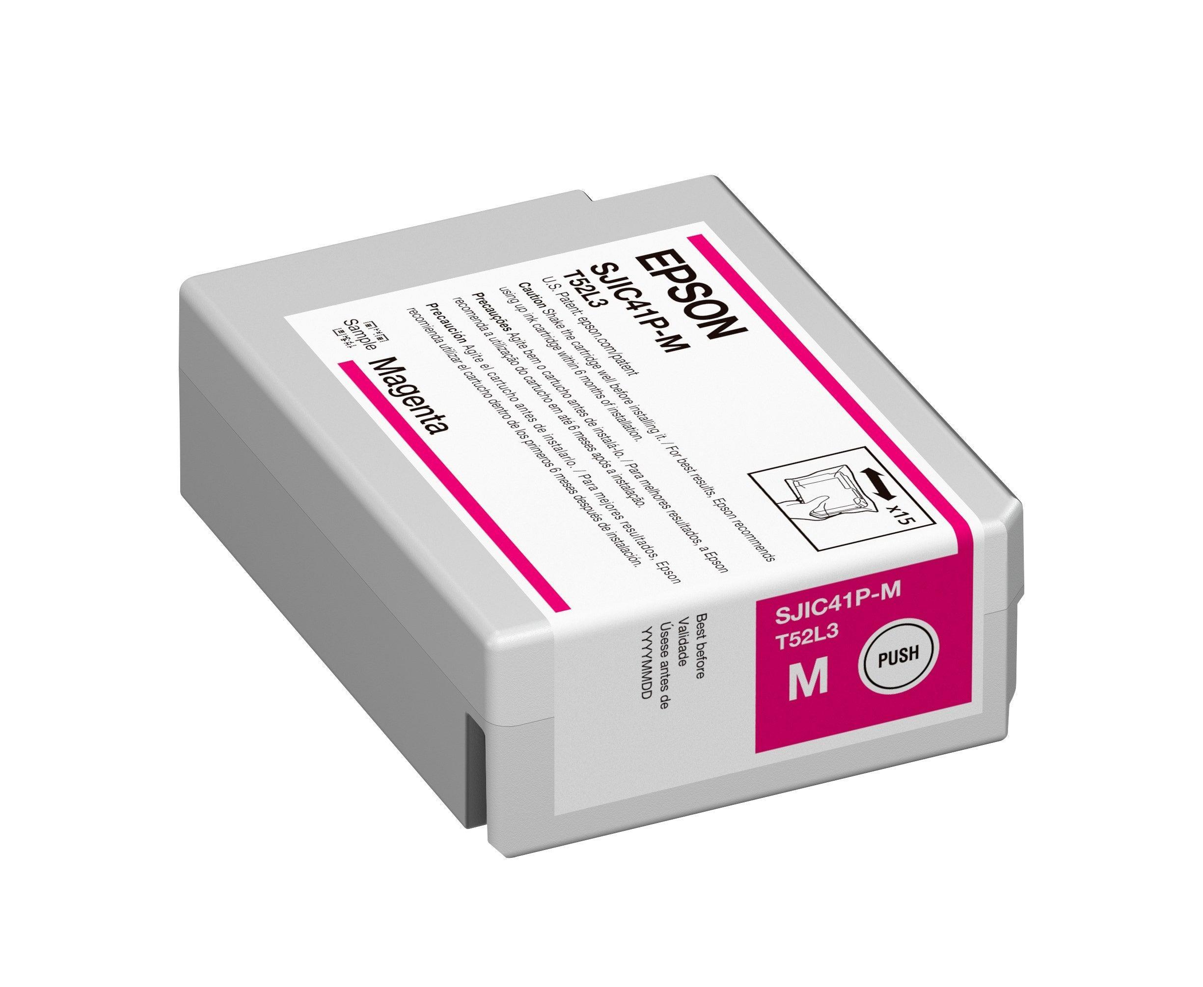 Cartucho de Tinta Epson CW-C4000 Magenta - C13T52L320 - Mega Market