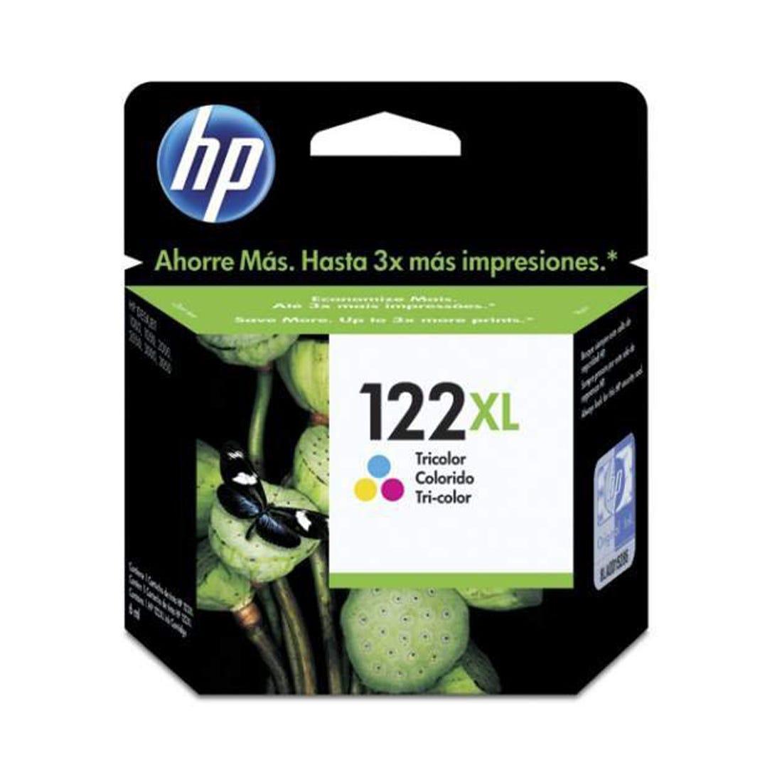 Cartucho de Tinta HP 122XL Colorido CH564HB - Mega Market