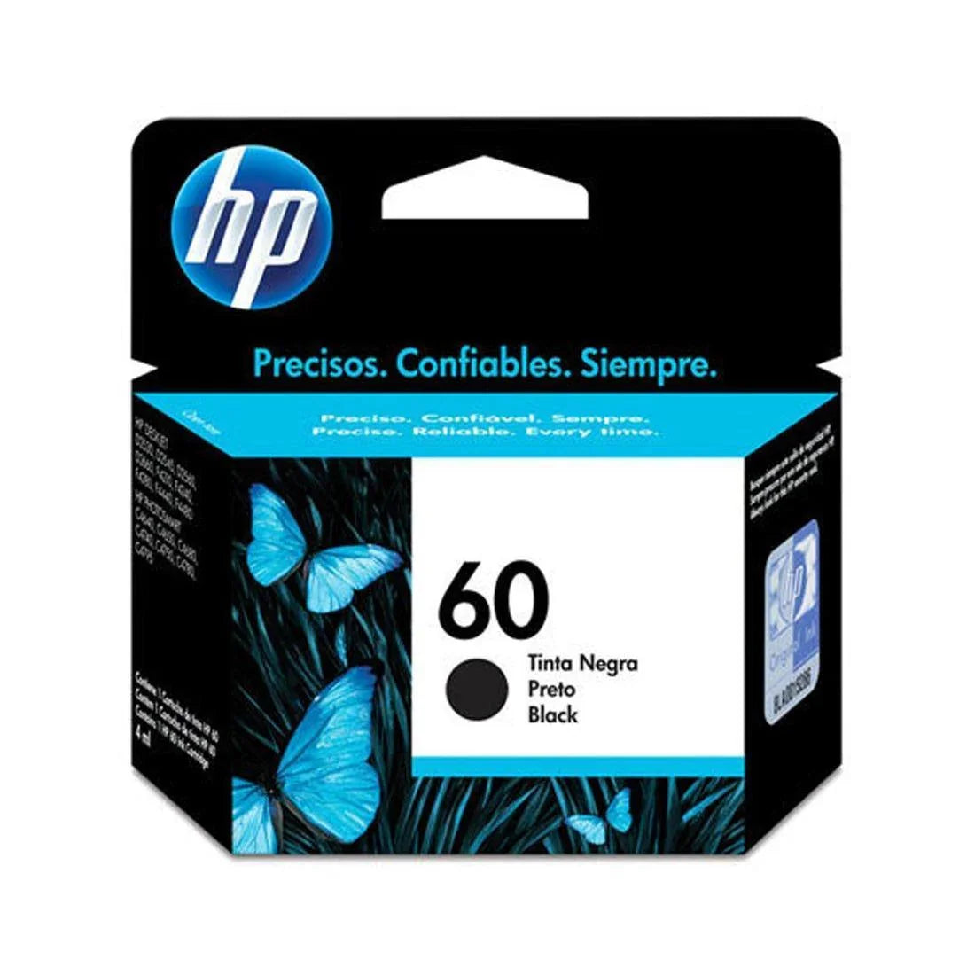 Cartucho de Tinta HP 60 Preto CC640WB - Mega Market