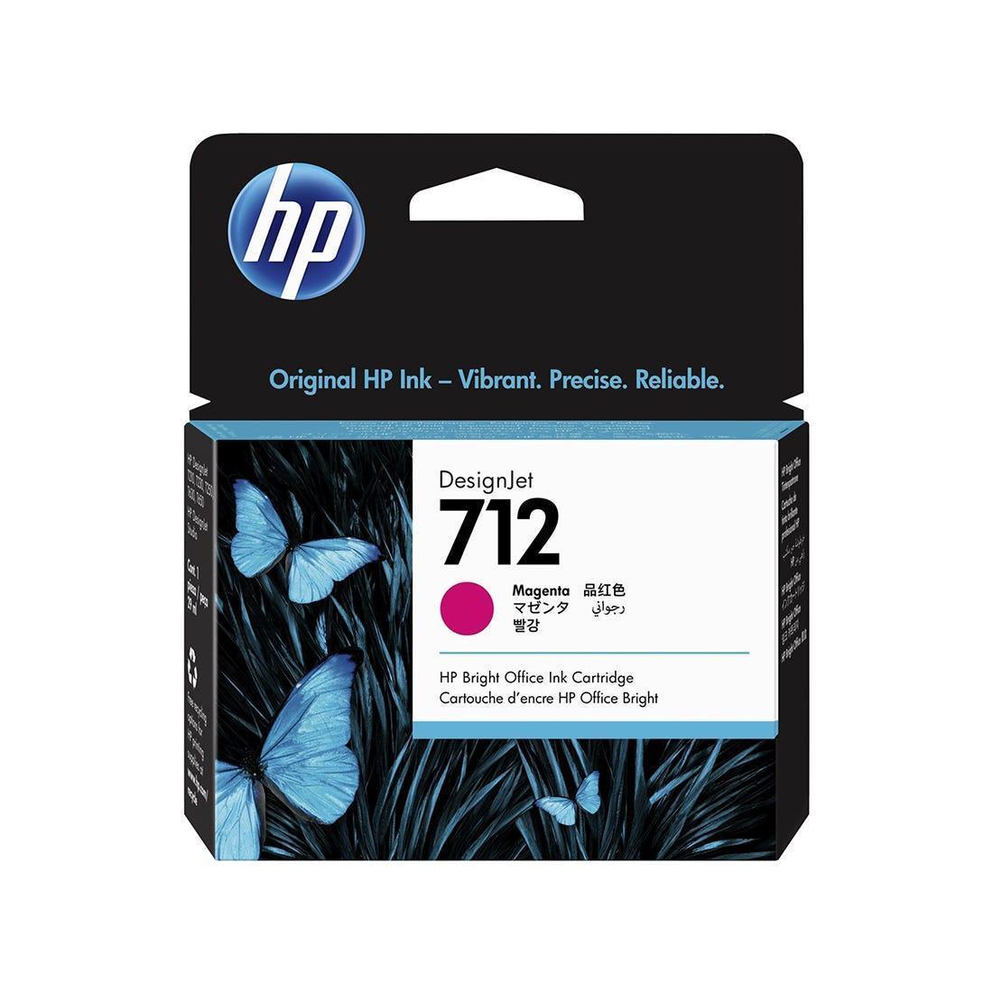 Cartucho de Tinta HP 712 Magenta PLUK 29ml 3ED68A - Mega Market