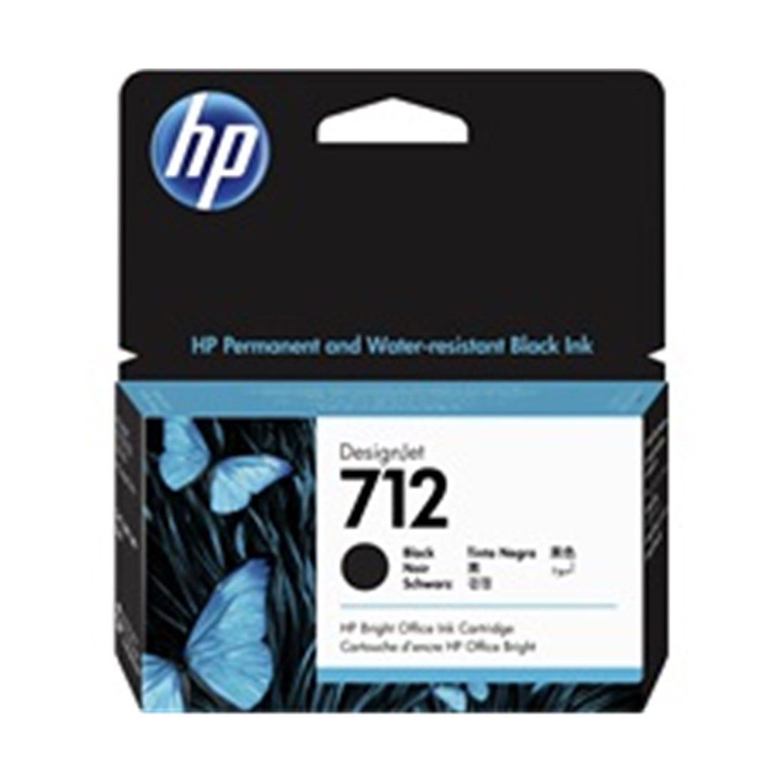 Cartucho de Tinta HP 712 Preto PLUK 80ml - 3ED71A - Mega Market