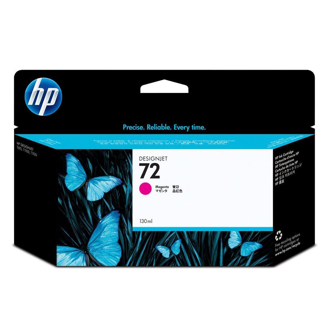 Cartucho de Tinta HP 72 Magenta PLUK 130ml - C9372AB - Mega Market