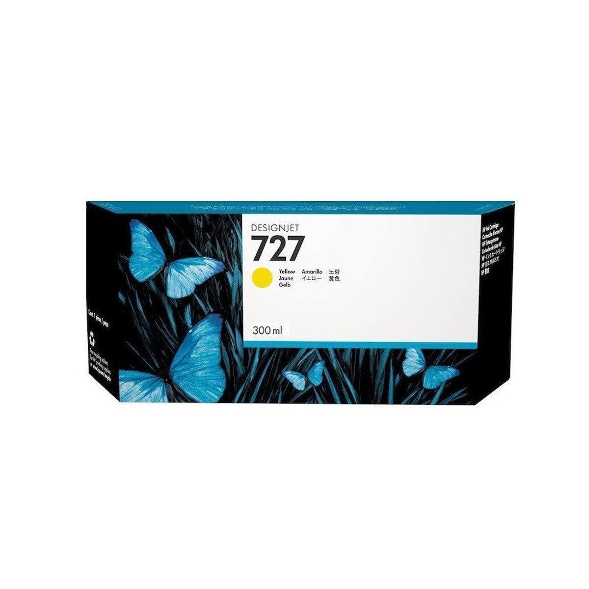 Cartucho de Tinta HP 727 Amarelo PLUK 300ml F9J78A - Mega Market