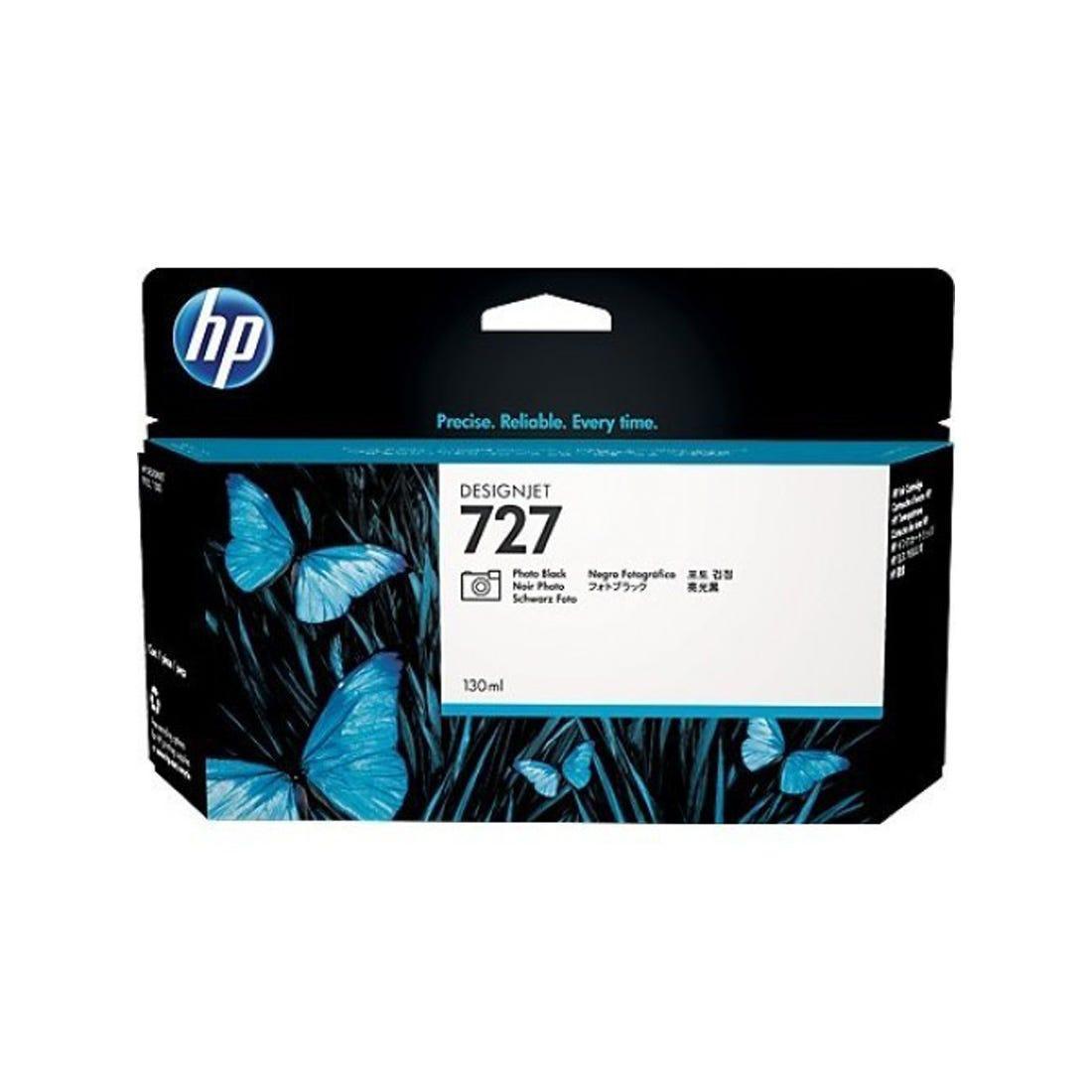 Cartucho de Tinta HP 727 Preto Fosco PLUK 300ml - C1Q12A - Mega Market