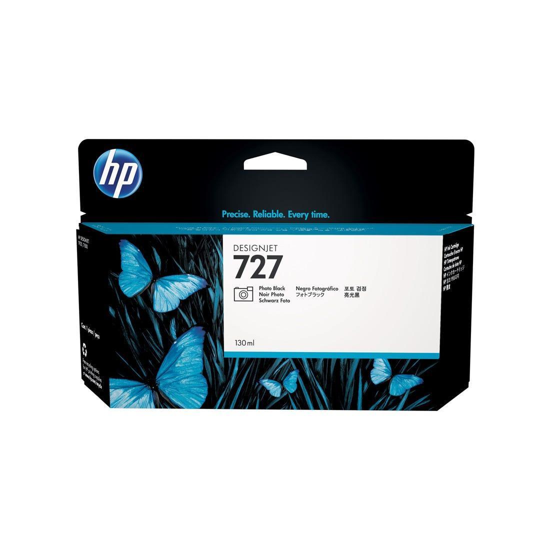 Cartucho de Tinta HP 727 Preto Photo PLUK 130ml B3P23A - Mega Market
