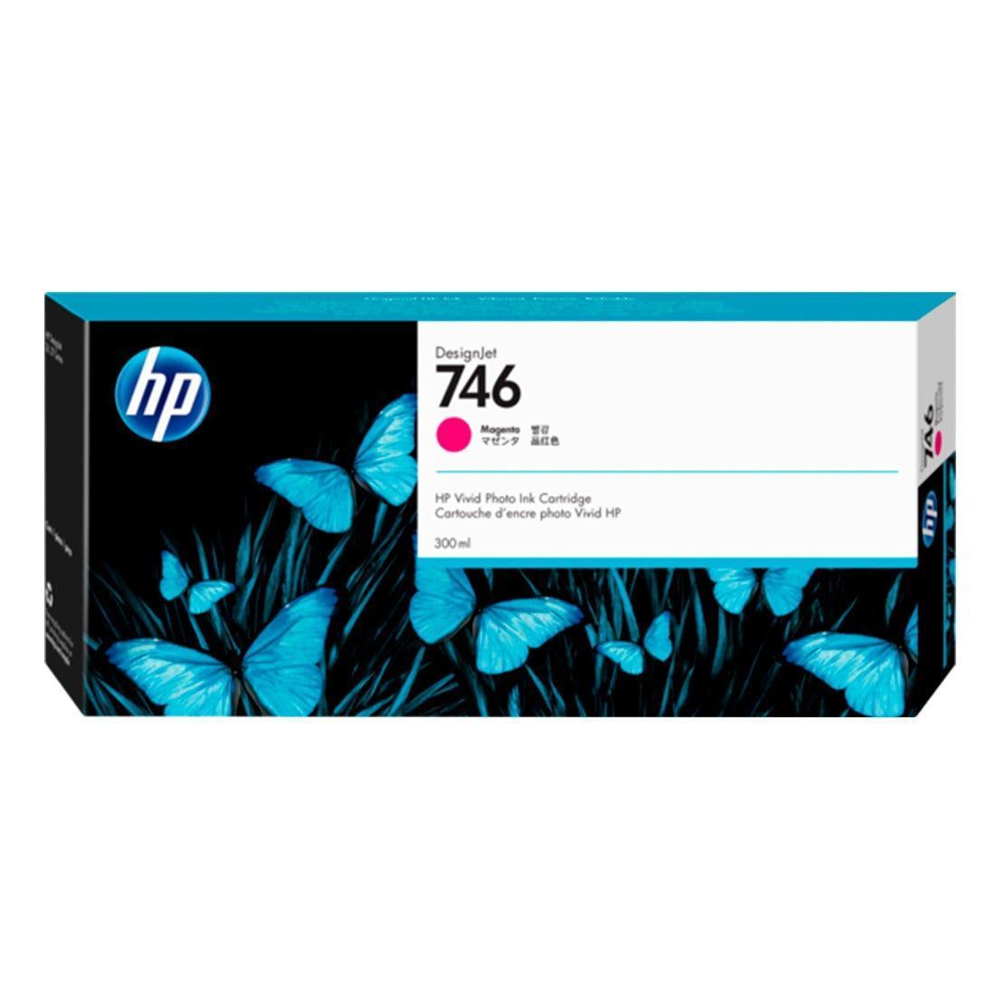 Cartucho de Tinta HP 746 Magenta PLUK 300ml P2V78A - Mega Market