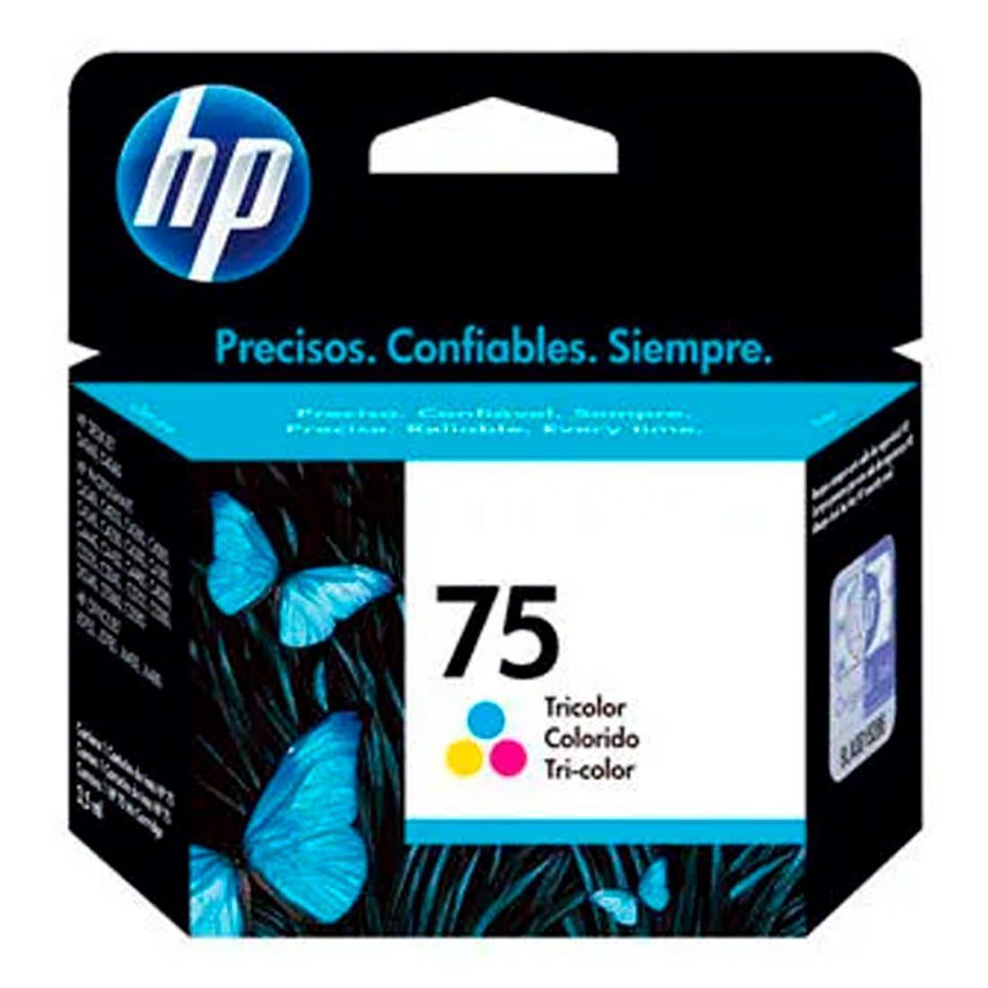 Cartucho de Tinta HP 75 Tricolor CB337WB - Mega Market