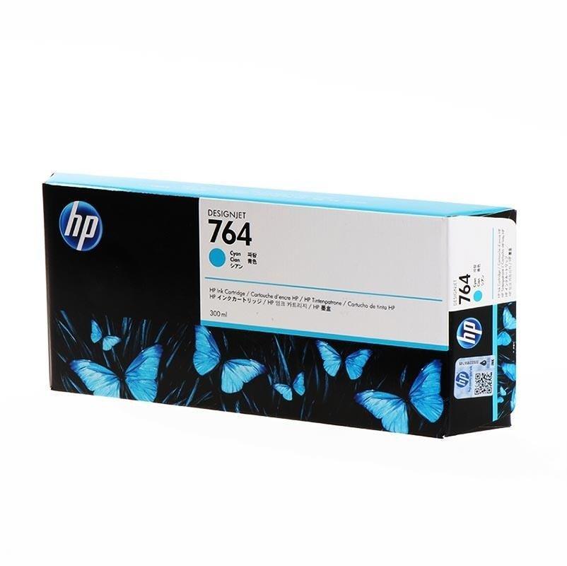 Cartucho de Tinta HP 764 Ciano PLUK 300ml - C1Q13A - Mega Market