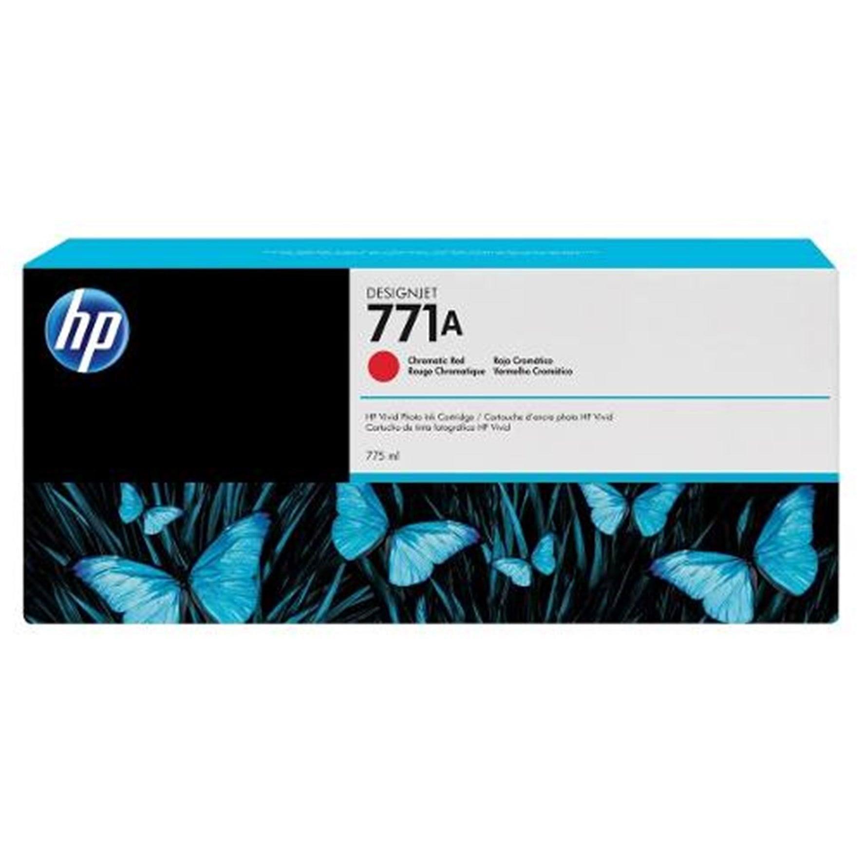 Cartucho de Tinta HP 771A Vermelho PLUK 775ml B6Y16A - Mega Market