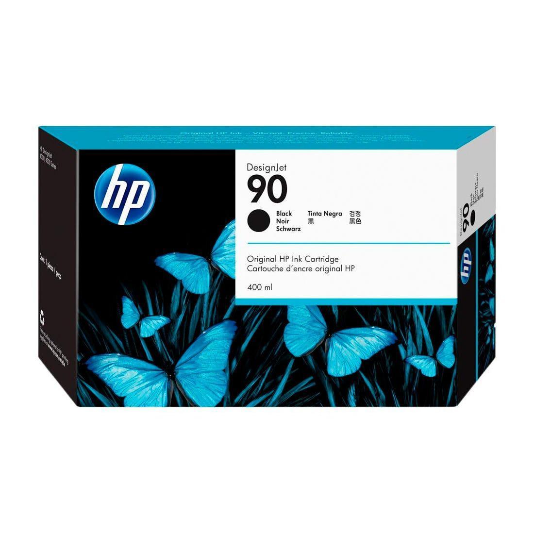 Cartucho de Tinta HP 90 Preto PLUK 400ml - C5058A - Mega Market