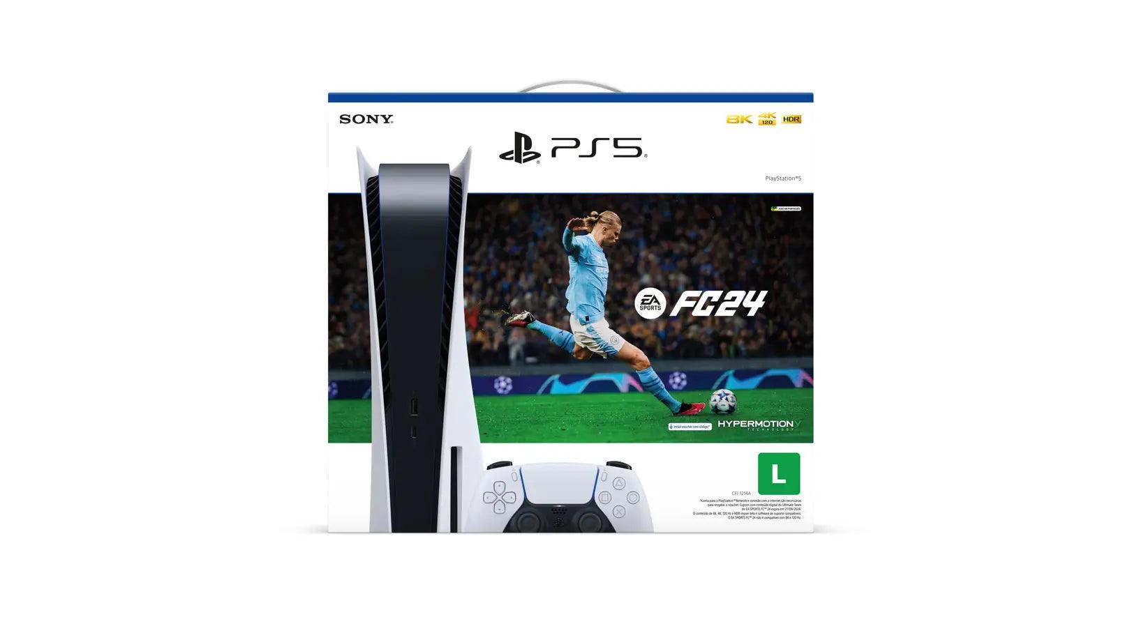 Console Sony Playstation 5 + EA Sports FC 24 SO000106PS5 - Mega Market