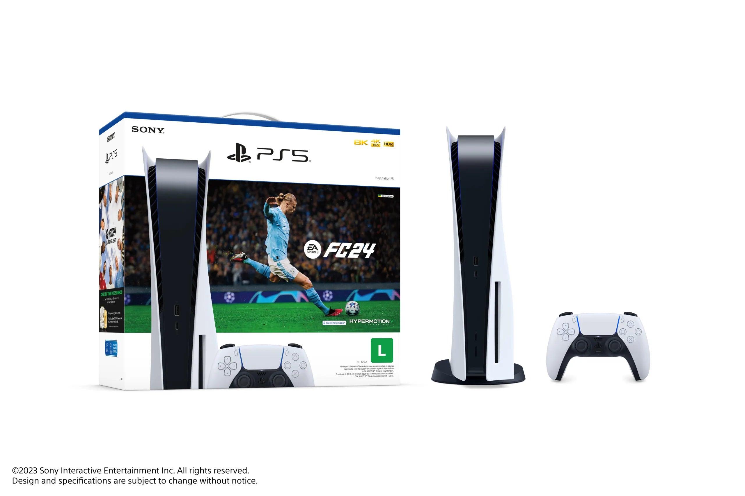 Console Sony Playstation 5 + EA Sports FC 24 SO000106PS5 - Mega Market