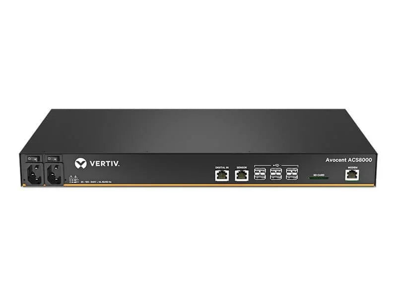 Console System Vertiv 32 Portas - ACS8032MDAC-400 - Mega Market