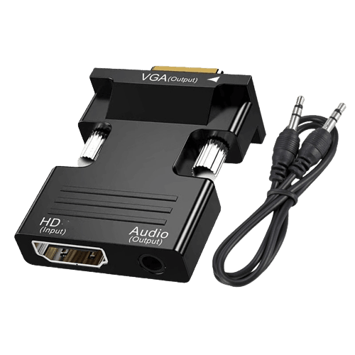 Conversor HDMI para VGA com Áudio MegaHD - Mega Market