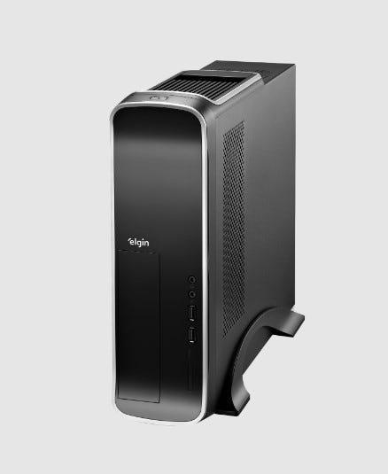 Desktop Elgin Newera E3 Slim Fit H510 G5905 4GB SSD 120 GB - 46SF0ZDCBCOG - Mega Market