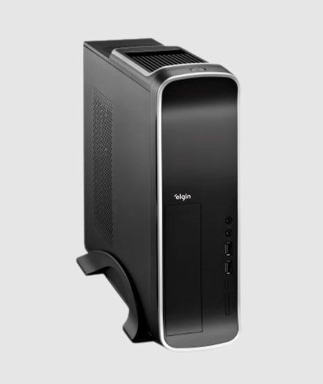 Desktop Elgin Newera E3 Slim Fit H510 G5905 4GB SSD 120 GB - 46SF0ZDCBCOG - Mega Market
