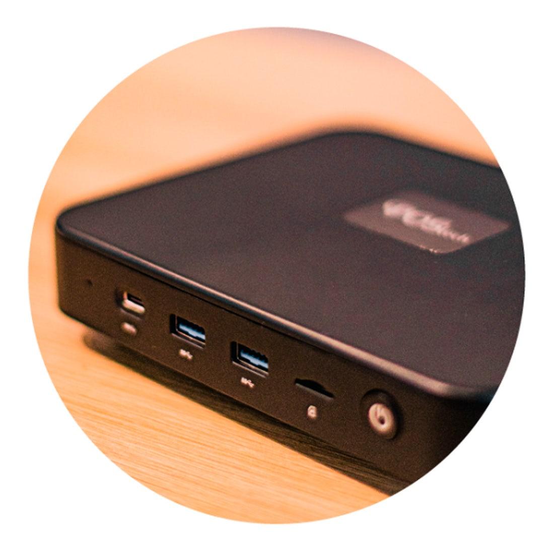 Desktop Postech Tiger 4 Intel Celeron N4120 8GB 128GB SSD Windows 10 IOT Enterprise - POS272-7302W - Mega Market