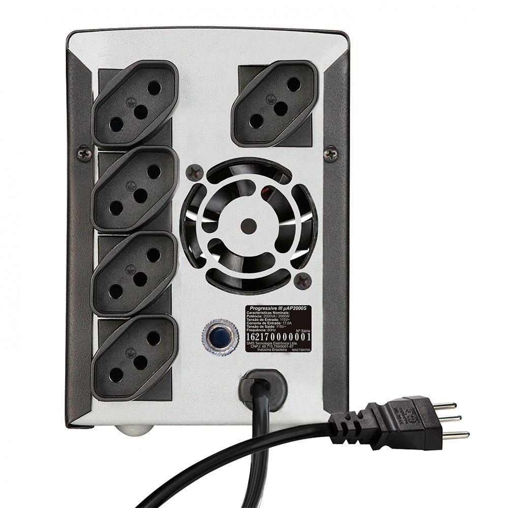 Estabilizador SMS Progressive III 2000VA Mono115 16217ntsa - Mega Market